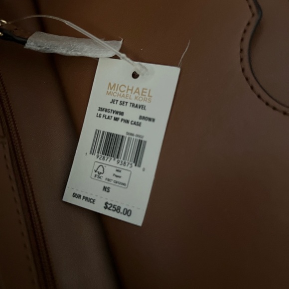 Michael Kors Brown Wristlet Wallet - Picture 8 of 8